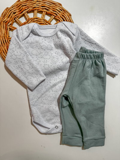 PANTALON FRISA MENTA