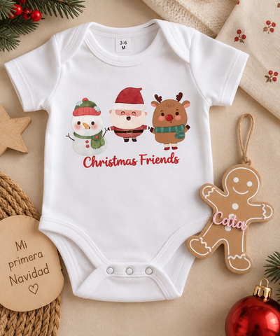 BODY MC NAVIDAD AMIGOS + Adorno personalizado 