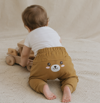 PANTALON OSO CANELA