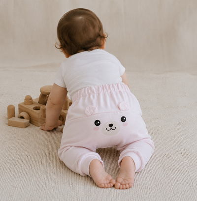 PANTALON OSO ROSA 