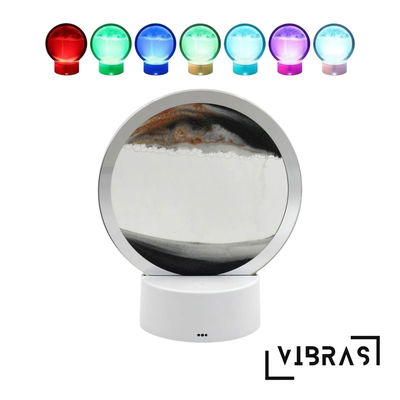 Velador Lámpara RGB De Arena Móvil