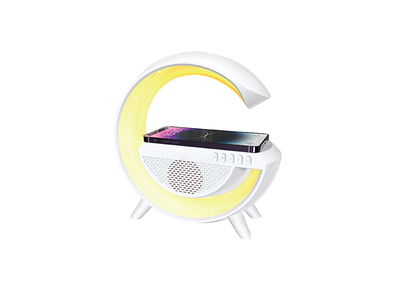 🎵✨ ¡Parlante Lámpara RGB con Cargador Rápido! ✨📱
