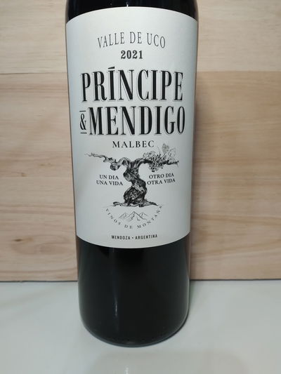 PRINCIPE Y MENDIGO MANUEL MAS MALBEC