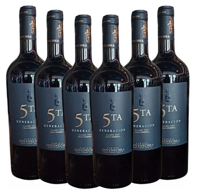 5TA GENERACION GRAN RESERVA X 6 - BODEGA GOYENECHEA