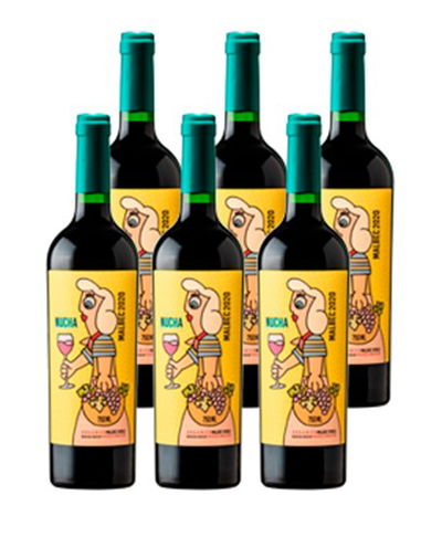 VINO ORGANICO NUCHA BODEGA ARAUJO X 6
