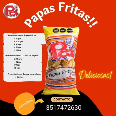 Papas lisas 