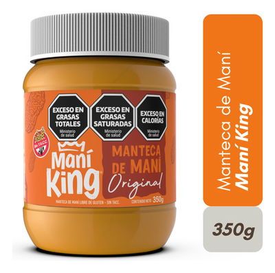 KING - MANTECA DE MANI X350g 