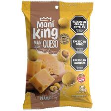 KING - MANI CROCANTE SABOR QUESO x 80g.