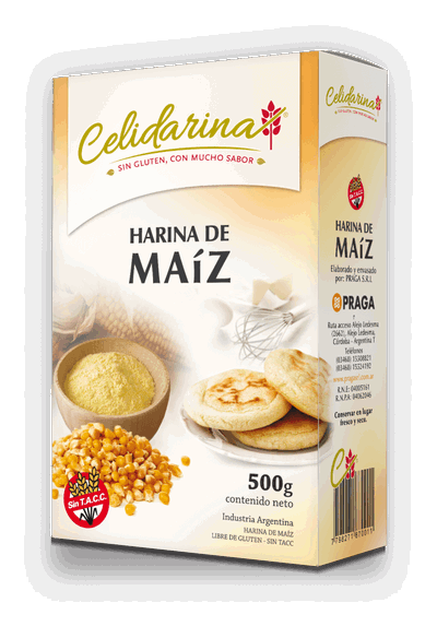 HARINA DE MAIZ CELIDARINA x 500g.