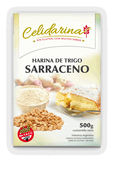 HARINA DE TRIGO SARRACENO CELIDARINA x 500g.