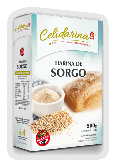 HARINA DE SORGO CELIDARINA x 500g.