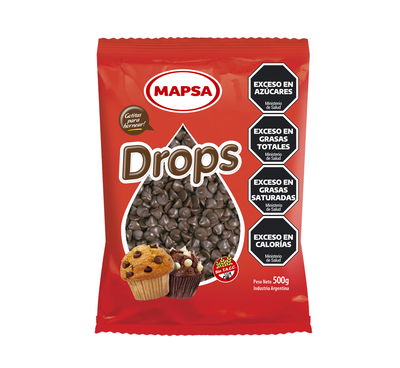 MAPSA GOTITAS DE CHOCOLATE S/AMARGO x 500g