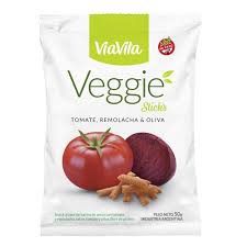 VIA VITA SNACKS VEGGIE STICKS TOMATE Y REMOLACHA x 50g.