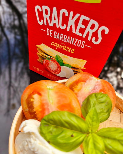 VIA VITA CRACKERS DE GARBANZOS SABOR CAPRESSE X 100G