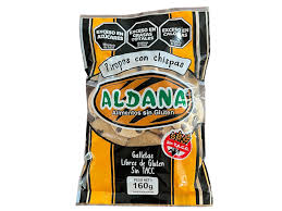 ALDANA PIROPOS CON CHISPAS X 160g.  (CON CHIPS DE CHOCOLATE)