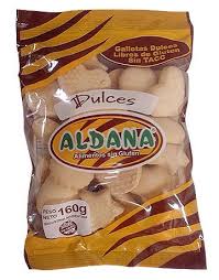 ALDANA GALLETAS DULCES X 160g.  (CON FORMITAS)