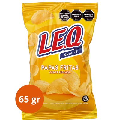 LEQ PAPAS FRITAS ESPAÑOLAS   65 g. 