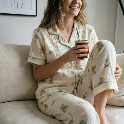 Conjunto camisero pijama 
