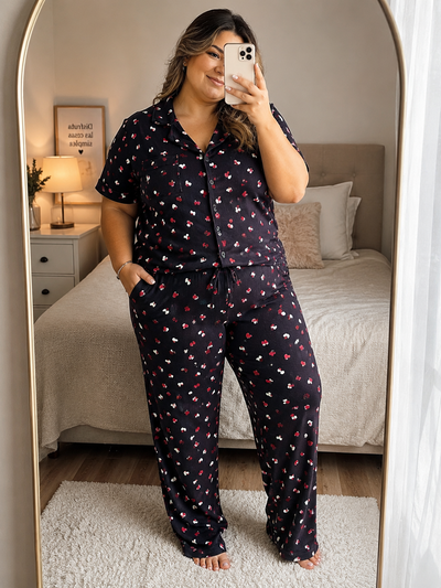 Pijama Morley Negro 