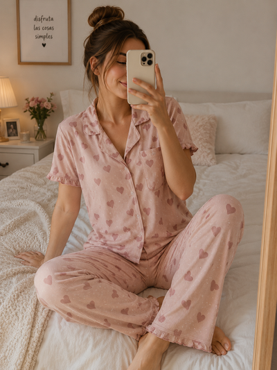Pijama Morley Corazones 