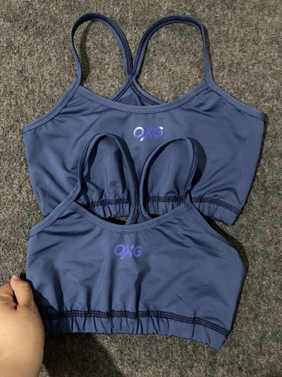 Top tira fina Azul Petroleo