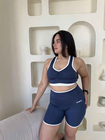 Top Elite azul Aéreo 