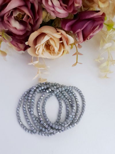 Pulsera dona gris