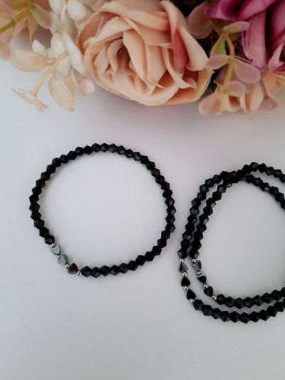 Pulsera corazones mini