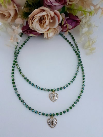 Collar corazón 🔑 