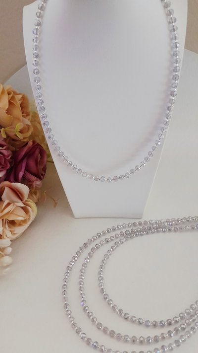 Collar Destellos lila