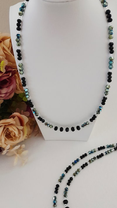 Collar Noche destellos