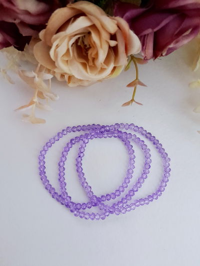 Pulsera dona lila