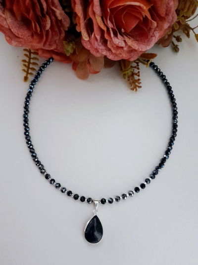 Collar Lluvia de estrellas gota