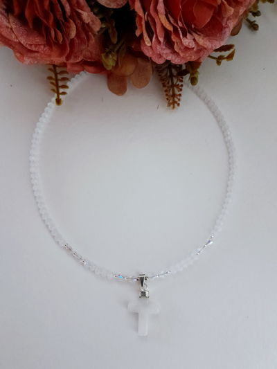 Collar Cuarzo Blanco