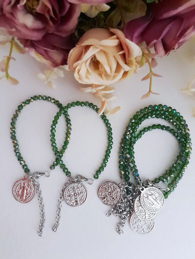 Pulsera San Benito verde