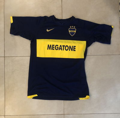 CAMISETA BOCA JUNIORS 2008 TITULAR JUAN ROMAN RIQUELME