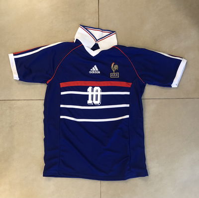 CAMISETA FRANCIA 1998 TITULAR ZINEDINE ZIDANE