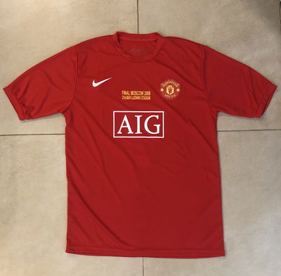 CAMISETA MANCHESTER UNITED 2008 FINAL DE CHAMPIONS CRISTIANO RONALDO