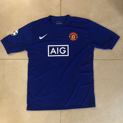 CAMISETA MANCHESTER UNITED 2008 ALTERNATIVA CRISTIANO RONALDO