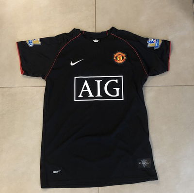 CAMISETA MANCHESTER UNITED 2007/08 SUPLENTE CR7
