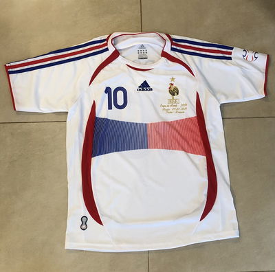 CAMISETA FRANCIA 2006 SUPLENTE ZIDANE