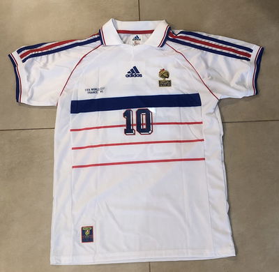 CAMISETA FRANCIA 1998 SUPLENTE ZIDANE
