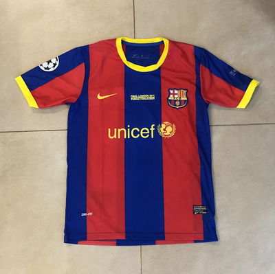 CAMISETA BARCELONA 2011 FINAL DE CHAMPIONS LIONEL MESSI