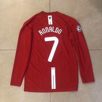 CAMISETA MANGAS LARGAS MANCHESTER UNITED 2008 CR7