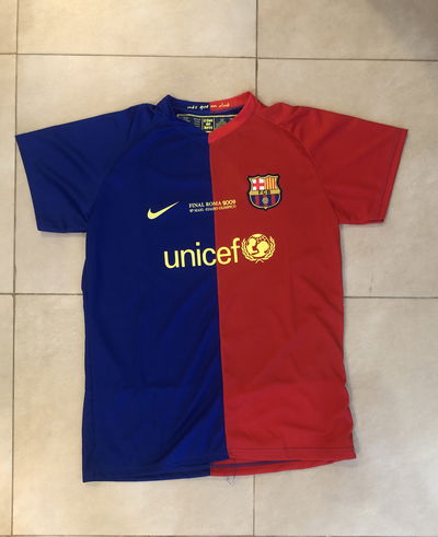 CAMISETA BARCELONA 2009 FINAL DE CHAMPIONS LIONEL MESSI