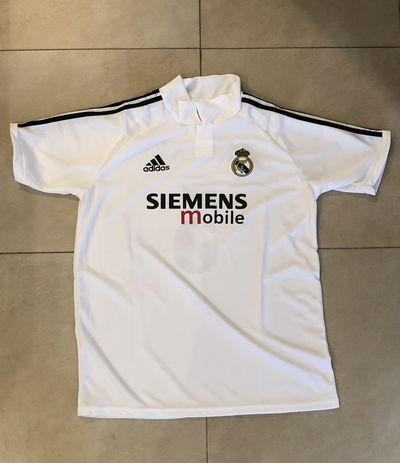 CAMISETA REAL MADRID 2002 TITULAR ZIDANE