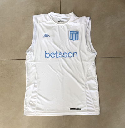 MUSCULOSA RACING BLANCA