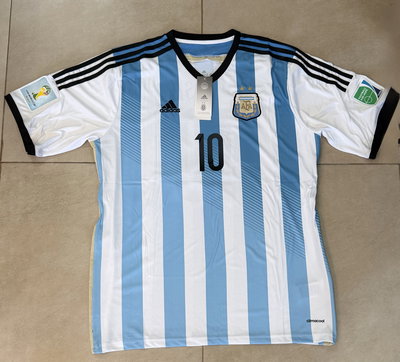 CAMISETA IMPORTADA ARGENTINA 2014 TITULAR LIONEL MESSI