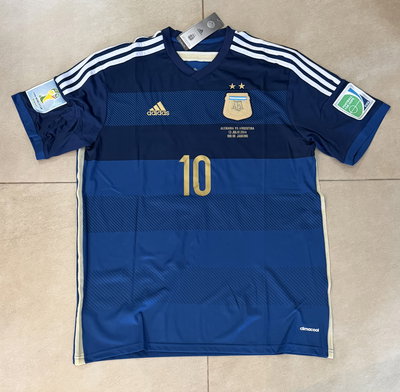 CAMISETA IMPORTADA ARGENTINA 2014 SUPLENTE LIONEL MESSI