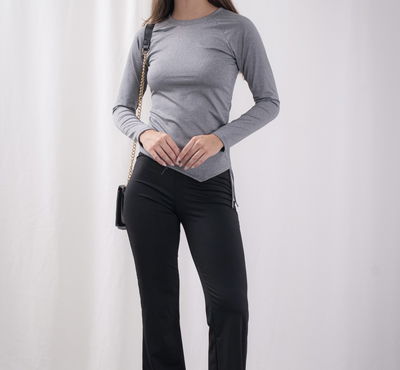 R1 Remera Basic Frunce